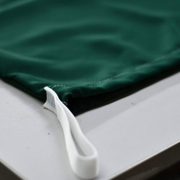 Bacteriostatic green medical laundry bag with carbon thread 90x75 cm