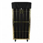 Rear view of laundry trolley with black cover – RTP Radom.