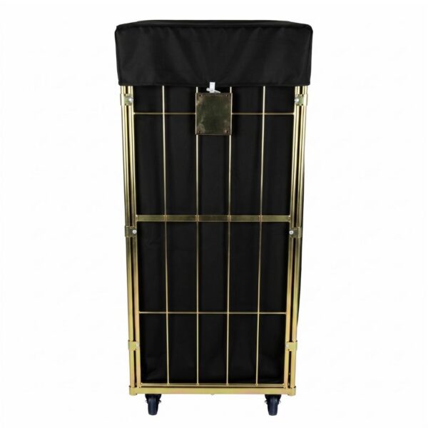 Rear view of laundry trolley with black cover – RTP Radom.